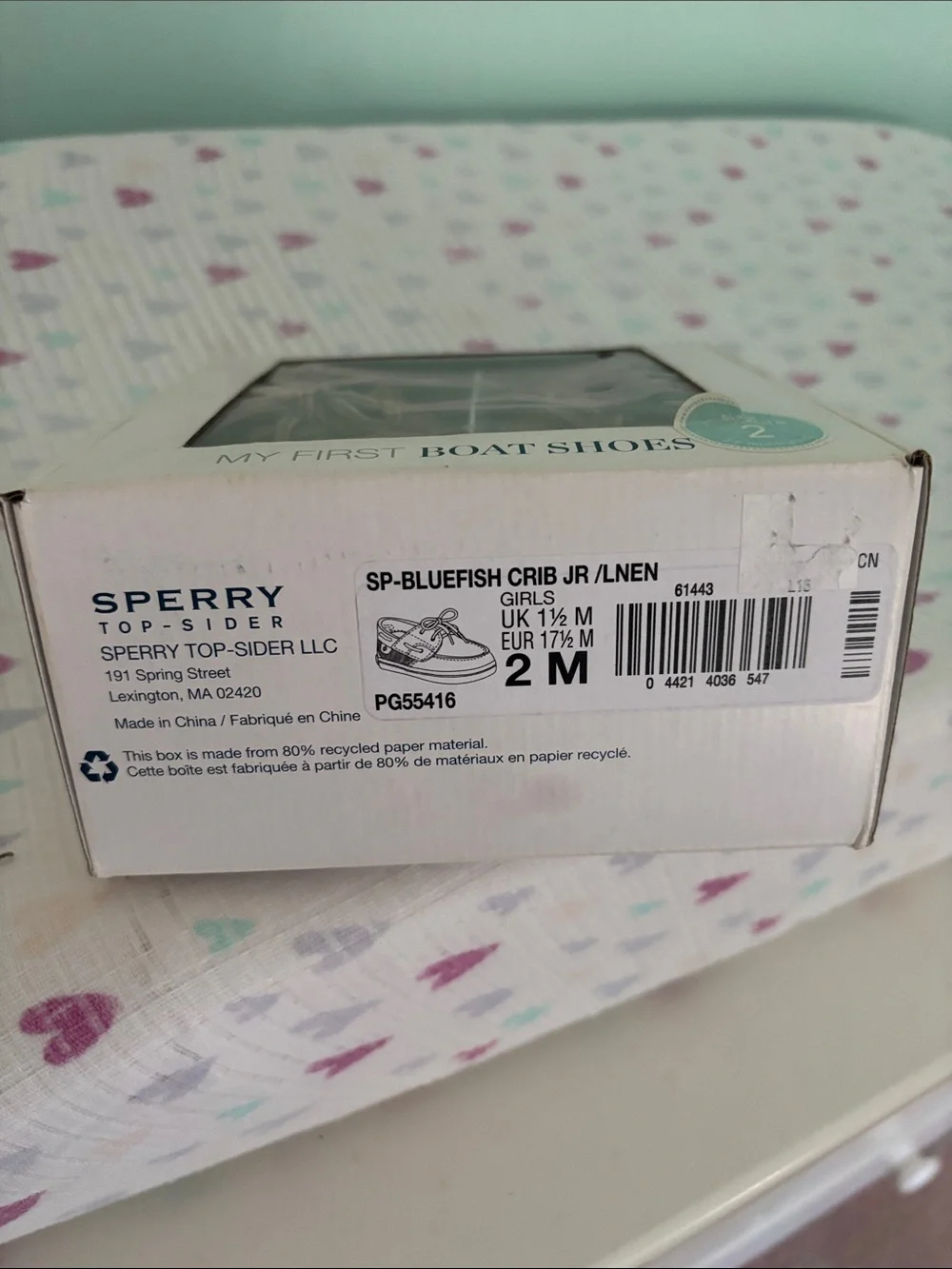 Sperry baby boat shoes